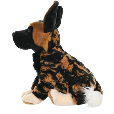 Wild Republic Cuddlekins African Wild Dog Stuffed Animal, 12 Inches 2 Wild Republic Cuddlekins African Wild Dog Stuffed Animal, 12 Inches - Image 2