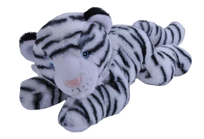 Wild Republic Ecokins White Tiger Stuffed Animal, 12 Inches 1 Wild Republic Ecokins White Tiger Stuffed Animal, 12 Inches