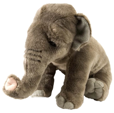 Wild Republic Cuddlekins Asian Elephant Stuffed Animal, 12 Inches 1 Wild Republic Cuddlekins Asian Elephant Stuffed Animal, 12 Inches