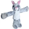 Wild Republic Huggers Gray Bunny Stuffed Animal, 8 Inches