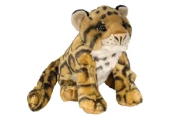Wild Republic Cuddlekins Clouded Leopard Stuffed Animal, 12 Inches