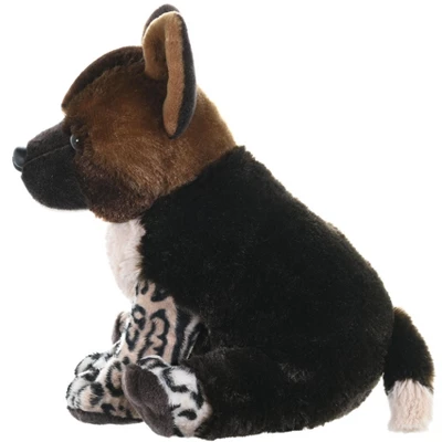 Wild Republic Cuddlekins African Wild Dog Pup Stuffed Animal, 12 Inches 2 Wild Republic Cuddlekins African Wild Dog Pup Stuffed Animal, 12 Inches - Image 2