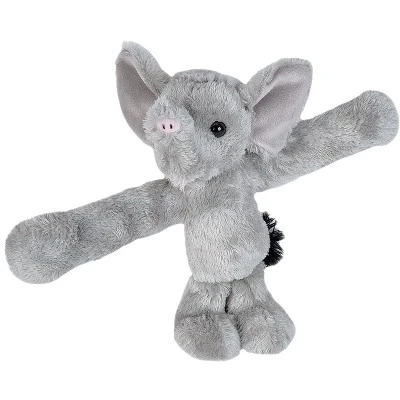 Wild Republic Huggers Elephant Stuffed Animal, 8 Inches 1 Wild Republic Huggers Elephant Stuffed Animal, 8 Inches