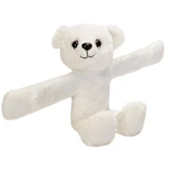 Wild Republic Huggers Polar Bear Stuffed Animal, 8 Inches
