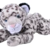 Wild Republic Ecokins Snow Leopard Stuffed Animal, 12 Inches