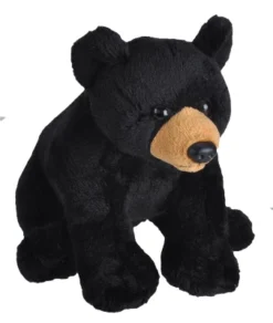 Wild Republic Wild Calls Black Bear Stuffed Animal, 8 Inches