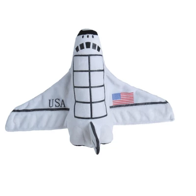 Wild Republic Huggers Space Shuttle Stuffed Animal, 8 Inches 1 Wild Republic Huggers Space Shuttle Stuffed Animal, 8 Inches