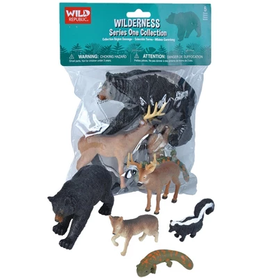 Wild Republic Polybag Wilderness Animal Figure, 12 Inches 1 Wild Republic Polybag Wilderness Animal Figure, 12 Inches