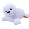 Wild Republic Ecokins Mini Harp Seal Stuffed Animal, 8 Inches