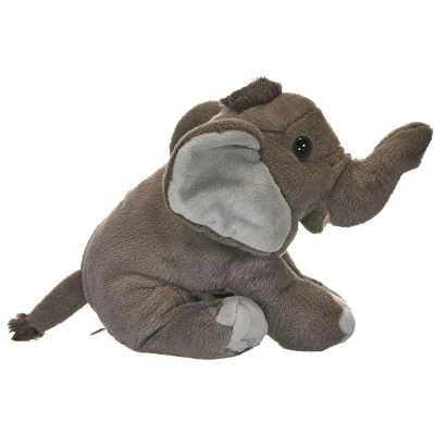 Wild Republic Cuddlekins Baby African Elephant Stuffed Animal, 12 Inches 3 Wild Republic Cuddlekins Baby African Elephant Stuffed Animal, 12 Inches - Image 3
