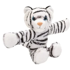 Wild Republic Huggers White Tiger Stuffed Animal, 8 Inches