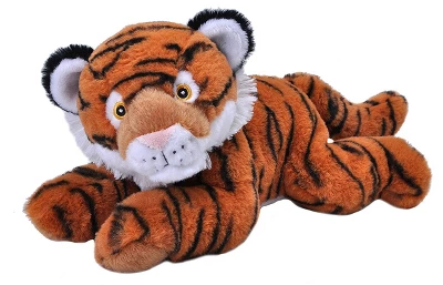 Wild Republic Ecokins Tiger Stuffed Animal, 12 Inches 1 Wild Republic Ecokins Tiger Stuffed Animal, 12 Inches