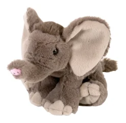 Wild Republic Cuddlekins Mini Asian Elephant Stuffed Animal, 8 Inches