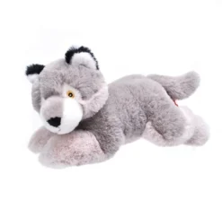 Wild Republic Ecokins Mini Wolf Stuffed Animal, 8 Inches