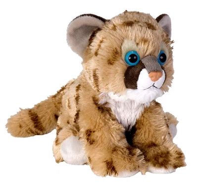 Wild Republic Cuddlekins Mini Cougar Cub Stuffed Animal, 8 Inches 1 Wild Republic Cuddlekins Mini Cougar Cub Stuffed Animal, 8 Inches
