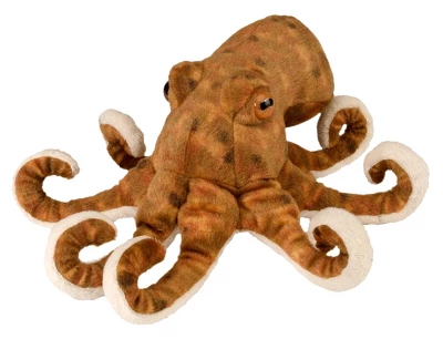Wild Republic Cuddlekins Mini Octopus Stuffed Animal, 8 Inches 1 Wild Republic Cuddlekins Mini Octopus Stuffed Animal, 8 Inches