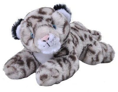 Wild Republic Ecokins Mini Snow Leopard Stuffed Animal, 8 Inches 1 Wild Republic Ecokins Mini Snow Leopard Stuffed Animal, 8 Inches
