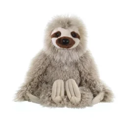 Wild Republic Cuddlekins Three Toed Sloth Stuffed Animal, 12 Inches