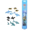 Wild Republic Nature Tube Ocean Family Animal Figure, 13 Inches