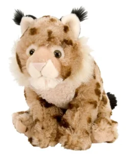 Wild Republic Cuddlekins Lynx Stuffed Animal, 12 Inches