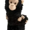 Wild Republic Hanging Monkey With Baby Chimpanzee Stuffed Animal, 20 Inches