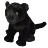 Wild Republic Cuddlekins Black Jaguar Stuffed Animal, 12 Inches