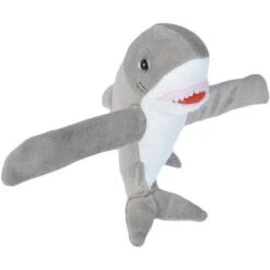 Wild Republic Huggers Great White Shark Stuffed Animal, 8 Inches