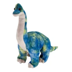 Wild Republic Dinosauria Medium Brachiosaurus Stuffed Animal, 15 Inches