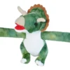 Wild Republic Huggers Triceratops Stuffed Animal, 8 Inches