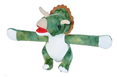Wild Republic Huggers Triceratops Stuffed Animal, 8 Inches 1 Wild Republic Huggers Triceratops Stuffed Animal, 8 Inches